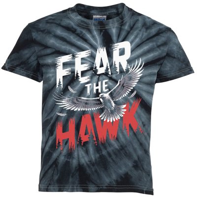 Fear The Hawk Kids Tie-Dye T-Shirt