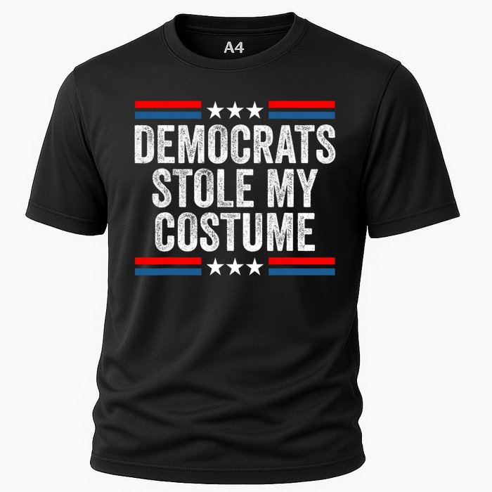 Funny Trump Halloween Costume Democrats Stole My Costume Cooling Performance Crew T-Shirt