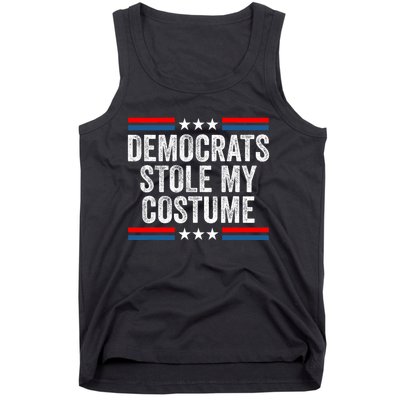 Funny Trump Halloween Costume Democrats Stole My Costume Tank Top