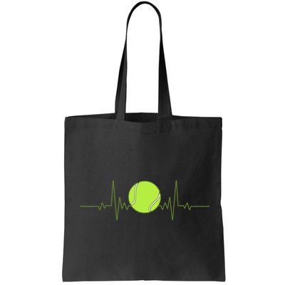 Funny Tennis Heartbeat Art Gift For Tennis Player Men Women Kids Gift Bag