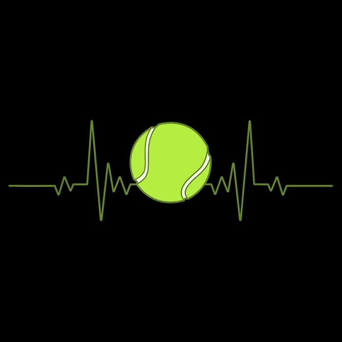 Funny Tennis Heartbeat Art Gift For Tennis Player Men Women Kids Gift Women's Crop Top Tee