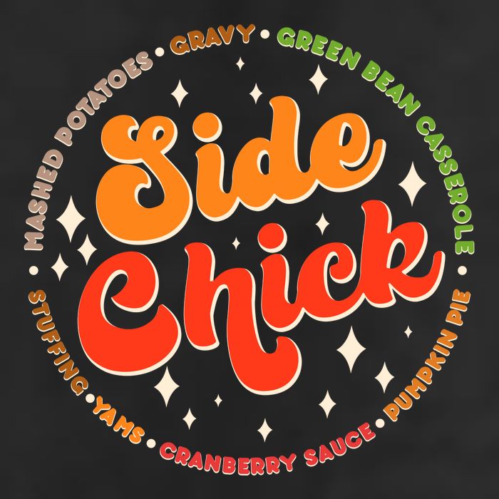 Funny Thanksgiving Holiday Side Chick Adult Drive Performance Visor