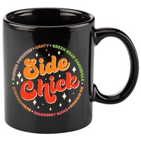 Funny Thanksgiving Holiday Side Chick 11oz C Handle Ceramic Mug