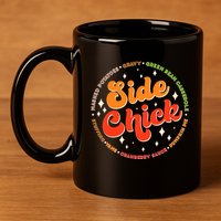 Funny Thanksgiving Holiday Side Chick 11oz C Handle Ceramic Mug
