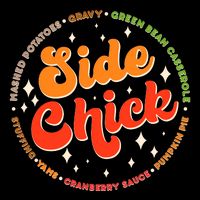 Funny Thanksgiving Holiday Side Chick 16 in Basic Backpack