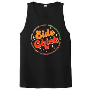 Funny Thanksgiving Holiday Side Chick PosiCharge Competitor Tank