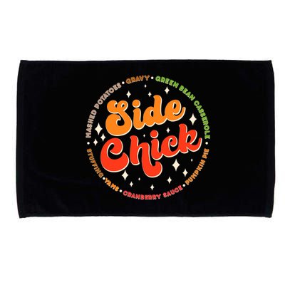 Funny Thanksgiving Holiday Side Chick Microfiber Hand Towel