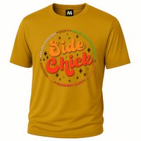 Funny Thanksgiving Holiday Side Chick Cooling Performance Crew T-Shirt