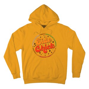 Funny Thanksgiving Holiday Side Chick Hoodie