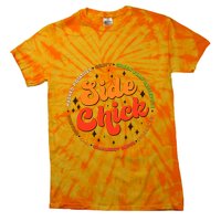 Funny Thanksgiving Holiday Side Chick Tie-Dye T-Shirt