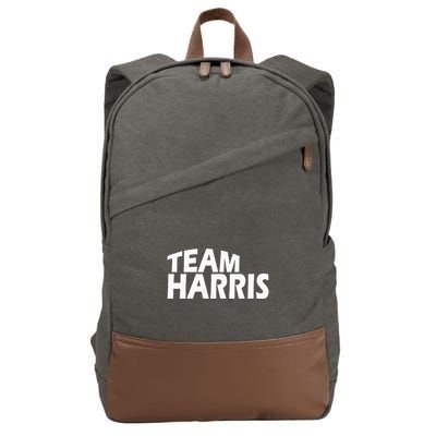 Funny Team Harris Cotton Canvas Backpack