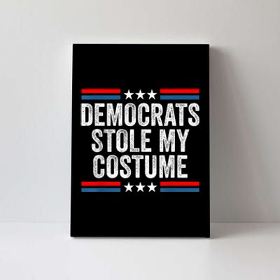 Funny Trump Halloween Costume Democrats Stole My Costume Canvas