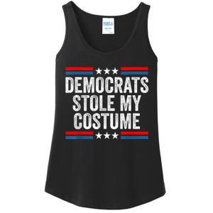 Funny Trump Halloween Costume Democrats Stole My Costume Ladies Essential Tank