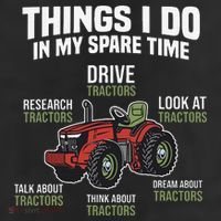 Funny Things I do in my Spare Time Tractor Farming Beanie