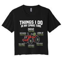 Funny Things I do in my Spare Time Tractor Farming Crop Top