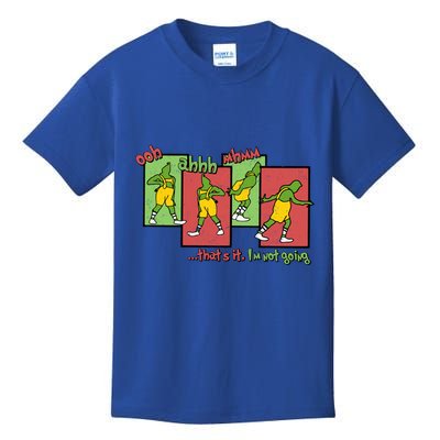 Funny ThatS It IM Not Going Christmas Santa Hat Xmas Quote Gift Kids T-Shirt