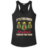 Funny Trump ItS The Most Wonderful Time Of The Year Xmas Ladies PosiCharge Competitor Racerback Tank