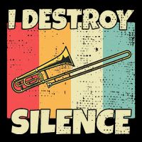Funny Trombone Instrument I Destroy Silence For Trombone Sustainable Bucket Hat