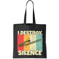 Funny Trombone Instrument I Destroy Silence For Trombone Bag