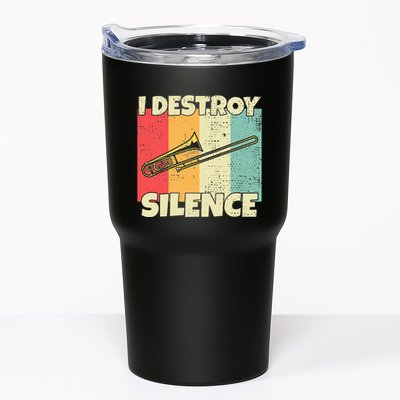 Funny Trombone Instrument I Destroy Silence For Trombone Tumbler