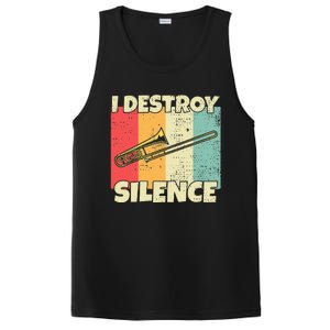 Funny Trombone Instrument I Destroy Silence For Trombone PosiCharge Competitor Tank