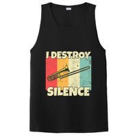 Funny Trombone Instrument I Destroy Silence For Trombone PosiCharge Competitor Tank