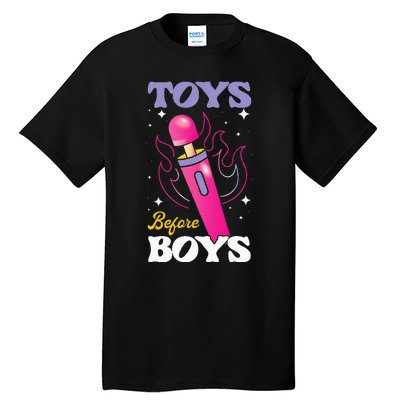 Funny Toy In Front Tall T-Shirt