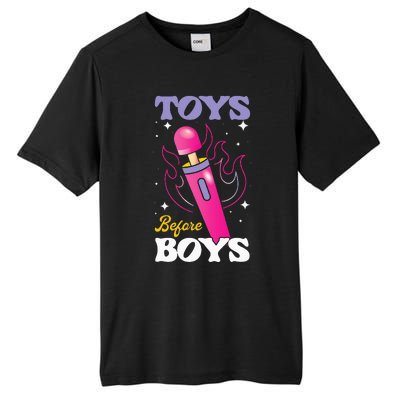 Funny Toy In Front Tall Fusion ChromaSoft Performance T-Shirt