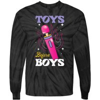 Funny Toy In Front Tie-Dye Long Sleeve Shirt