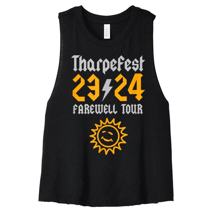 Farewell Time Inspirational School Women's Racerback Cropped Tank