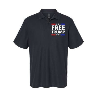 Free Trump Indictment Softstyle Adult Sport Polo