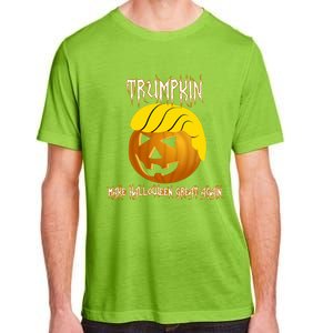 Funny Trumpkin I Make Halloween Great Again Gift Adult ChromaSoft Performance T-Shirt