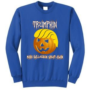 Funny Trumpkin I Make Halloween Great Again Gift Sweatshirt