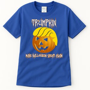 Funny Trumpkin I Make Halloween Great Again Gift Tall T-Shirt