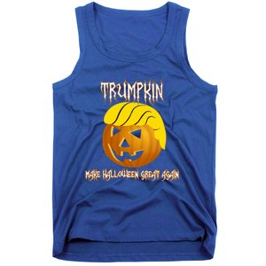 Funny Trumpkin I Make Halloween Great Again Gift Tank Top