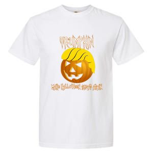 Funny Trumpkin I Make Halloween Great Again Gift Garment-Dyed Heavyweight T-Shirt