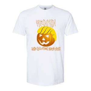 Funny Trumpkin I Make Halloween Great Again Gift Softstyle CVC T-Shirt