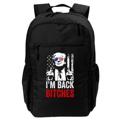 Funny Trump IM Back Bitches Take Ameircan Great Again Backpack