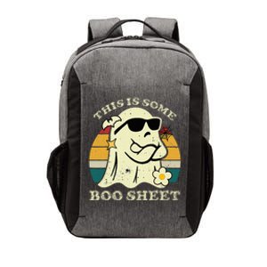 Funny This Is Some Boo Sheet Halloween Boo Ghost Costume Vector Backpack