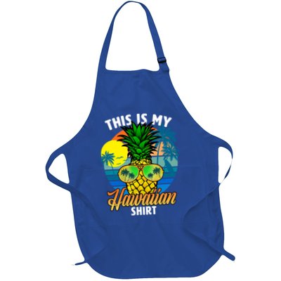 Funny This Is My Hawaiian Cool Gift Pineapple Sunglasses Hawaii Cute Gift Apron