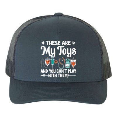 Funny Trauma Icu Nurse Trauma Intensive Care Unit Gift Yupoong Adult 5-Panel Trucker Hat