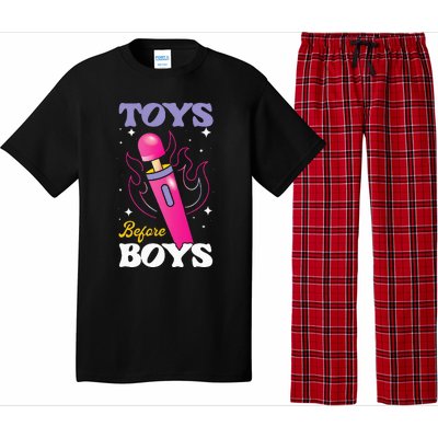 Funny Toy In Front Of Humour For Adults Pajama Set