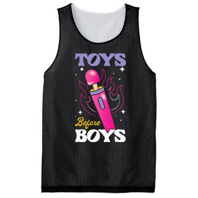 Funny Toy In Front Of Humour For Adults Mesh Reversible Basketball Jersey Tank