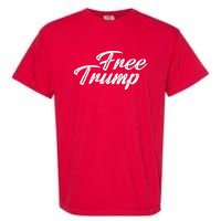 Free Trump Indictment Support Donald Trump Garment-Dyed Heavyweight T-Shirt