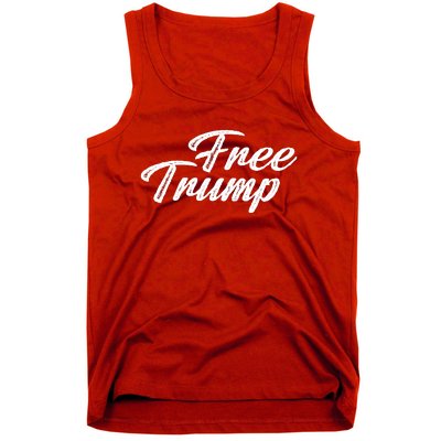 Free Trump Indictment Support Donald Trump Tank Top