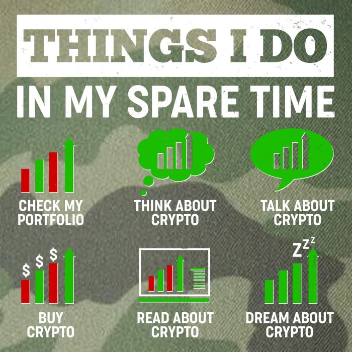 Funny Things I Do In My Spare Time Crypto Currency Legacy Tie Dye Trucker Hat