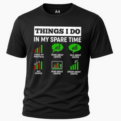 Funny Things I Do In My Spare Time Crypto Currency Performance Shirt