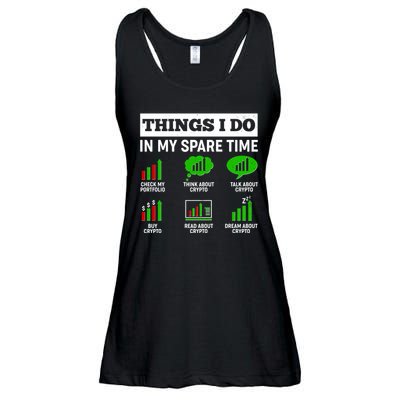 Funny Things I Do In My Spare Time Crypto Currency Ladies Essential Flowy Tank