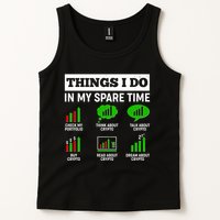 Funny Things I Do In My Spare Time Crypto Currency Tank Top