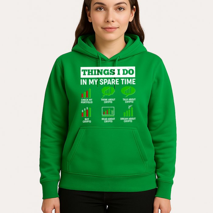 Funny Things I Do In My Spare Time Crypto Currency Hoodie